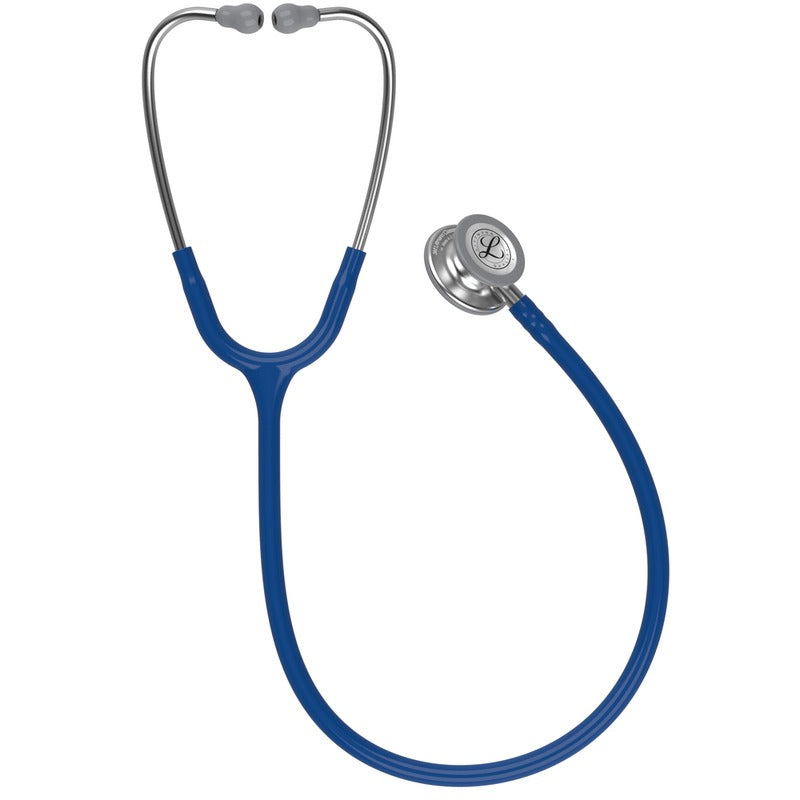 Estetoscópio 3M™ Littmann® Classic III™ 5622 Azul com Inox Escovado