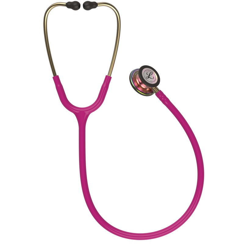 Estetoscópio 3M™ Littmann® Classic III™ 5806 Framboesa com Rainbow