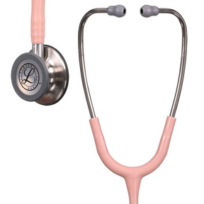 Estetoscópio 3M™ Littmann® Classic III™ 5910C Rosa Champanhe Cetim com Inox