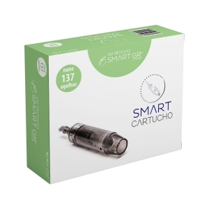 Cartucho Smart GR Derma Pen Preto 137 agulhas (nano) - Kit com 10 unidades