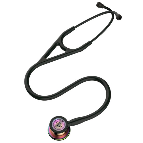 Estetoscópio Cardiology IV Littmann Rainbow Fosco Preto 6165 - 3M