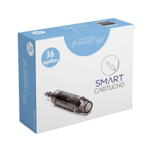 Cartucho Smart GR Derma Pen Preto 36 agulhas - Kit com 10 unidades