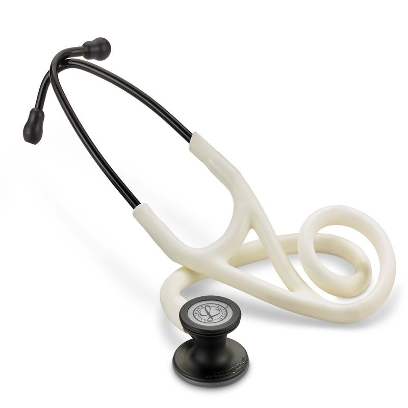 Estetoscópio 3M™ Littmann® Cardiology IV™ 6186C Branco Alabastro Cetim com Inox